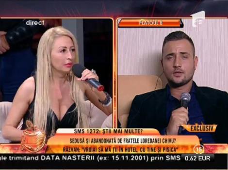 Iustina: ”I-am dat 4300 de euro lui Răzvan, iar el a plecat cu alta!”