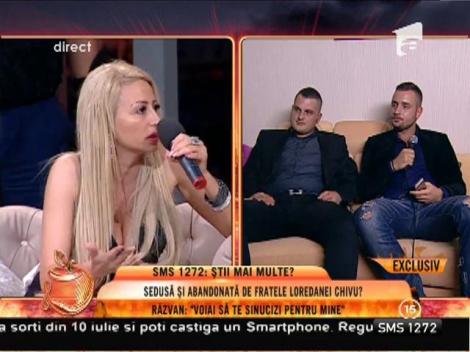 Răzvan, fratele Loredanei Chivu: ”Iustina vroia să se sinucidă pentru mine!”