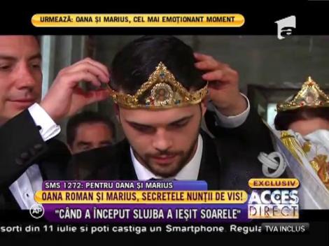 Oana, condusă la altar de tatăl ei! Iată cum a decurs ceremonia!