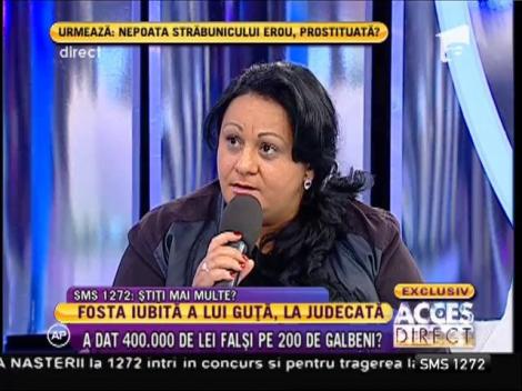 Sorina: "Sunt acuzată pe nedrept!"