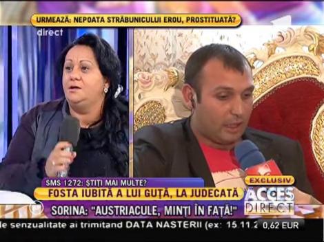 Scandal de proporţii între Sorina şi Cristinel "Austriacul": "M-ai ameninţat că o dispar ca Elodia!"
