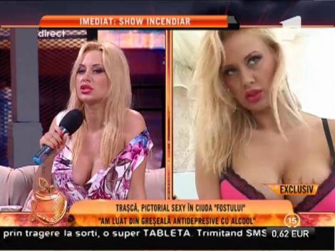 Simona Trașcă: ”Am luat din greșeală antidepresive cu vin!”