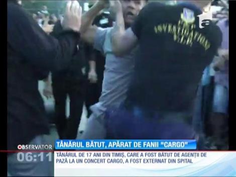 Tânărul bătut la un concert din Timişoara, apărat de fanii trupei Cargo