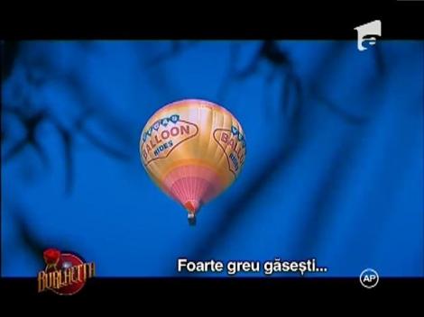 În al nouălea cer! Valentin, invitat la o plimbare cu balonul