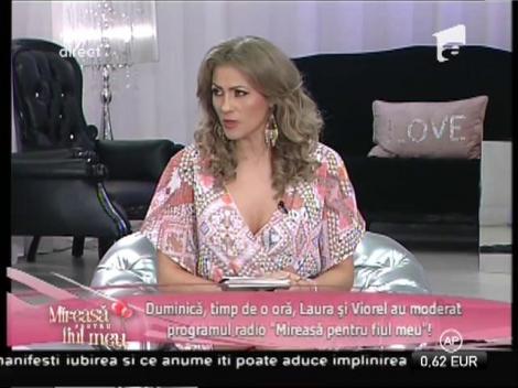 Laura și Viorel au moderat programul radio ”Mireasă pentru fiul meu”