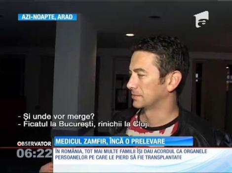 Doctorul Radu Zamfir, încă o prelevare de organe