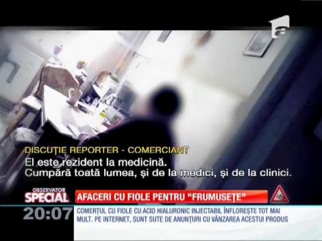 SPECIAL! Afaceri cu fiole de acid hialuronic