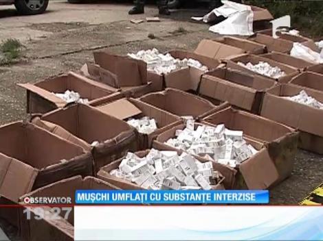 Autorităţile şi-au încordat muşchii şi au confiscat sute de suplimente periculoase