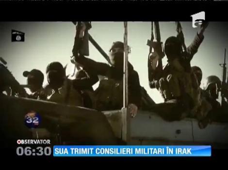 SUA trimite consilieri militari în Irak