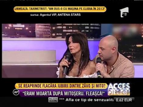 Zăvo şi Mihai Mitoşeru, surprinşi în ipostaze foarte apropiate