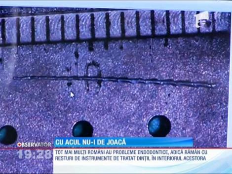 Tot mai mulţi români cad victimele stomatologilor