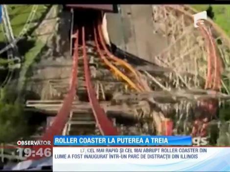 Cel mai înalt, cel mai abrupt şi cel mai rapid roller coaster din lume