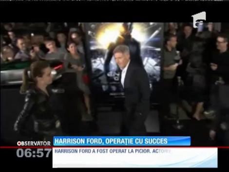 Harrison Ford, operat cu succes