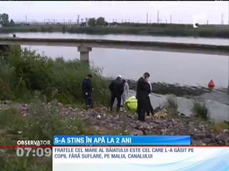 Copil de 2 ani, înecat în Canalul Dunăre - Marea Neagră