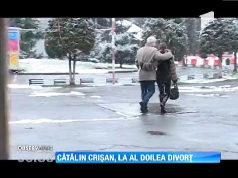 Cătălin Crişan, la al doilea divorț