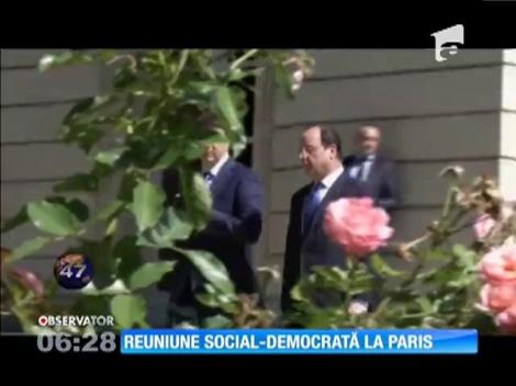 Reuniune social-democrată la Paris