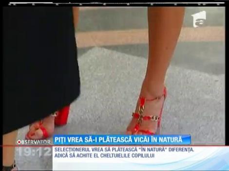 Victor Piţurcă vrea să-i plătească Vicăi în natură