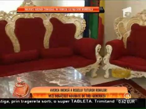 Mai ceva ca la Versailles: Palatul lui Daniel Cioabă, neîncăpător pentru bogățiile pe care le-a moștenit