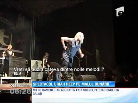 Trupa Uriah Heep a concertat la Galaţi
