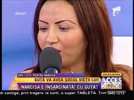 Narcisa este însărcinată!: ”Guță, te mai așteaptă încă un copil”
