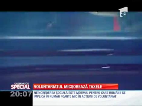 Special! Voluntariatul micșorează taxele