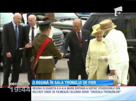 Regina Angliei  a vizitat platourile de filmare ale serialului "Urzeala Tronurilor"