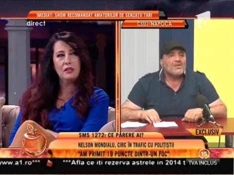 Nelson Mondialu: ”În schimbul permisului, polițiștii îmi cereau să șterg filmarea”