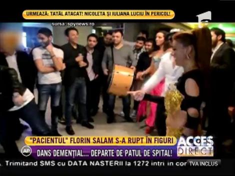 Florin Salam, dans demențial departe de patul de spital