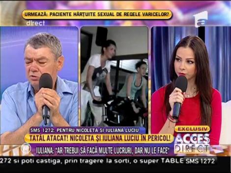 Tatăl surorilor Luciu: ”M-am lăsat de băutură”