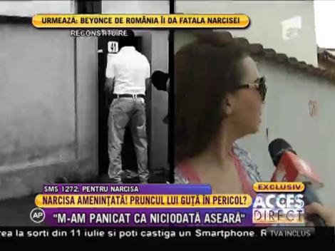 Narcisa lui Guţă a trecut prin momente de groază