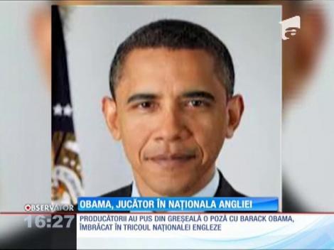 Barack Obama, jucător în naţională Angliei