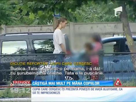 Poveştile copiilor care stau cu mâna întinsă în intersecţii