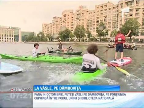 S-a dat startul sezonului de vâslit pe Dâmboviţa