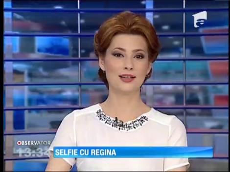 Selfie cu regina Marii Britanii