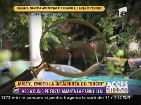 Misty, față în față cu părinții lui Keo: Artistul o duce în Elveția să-și cunoască socrii