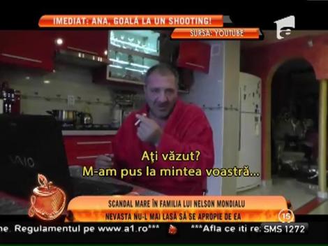 Scandal mare în familia lui Nelson Mondialu. Nevasta nu-l mai lasă să se apropie de ea!