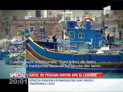 Satul de pescari dintre ape şi legende