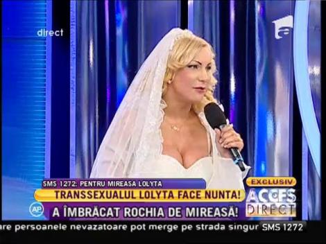 Transsexualul Lolyta face nunta!