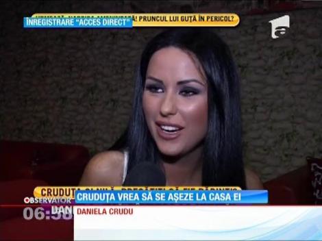 Daniela Crudu vrea să devină mamă