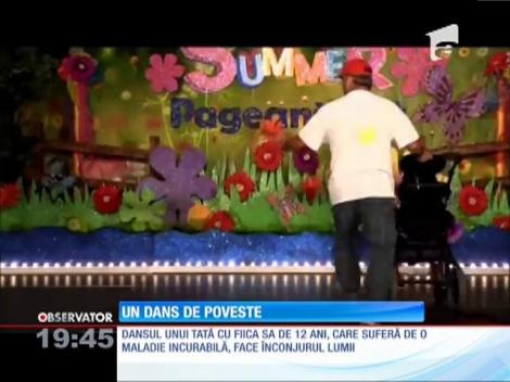 Cel mai emoţionant dans tată-fiică de pe Internet