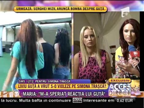 Simona Traşcă: "Mi-a pus mâna la gură după ce mi-a spart uşa"