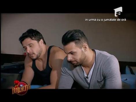 Deranjat de comportamentul lui Georgel, Tiberiu a decis să se mute în living