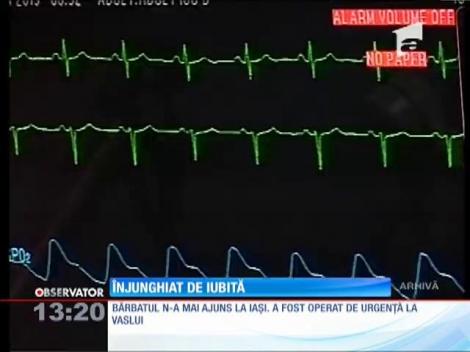 Bărbat înjunghiat de iubită, în judeţul Vaslui