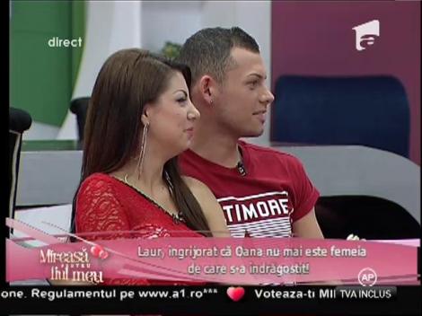 Laur, îngrijorat că Oana nu mai este femeia de care s-a îndrăgostit!
