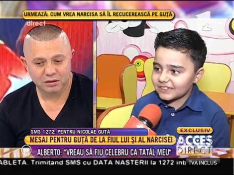 Alberto, fiul lui Nicolae Guță, a împlinit opt ani: Băiatul a fost sărbătorit ca un prinț