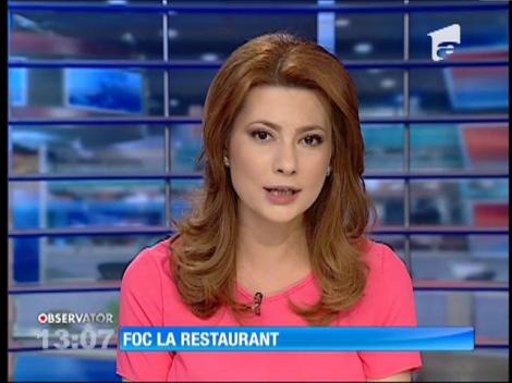 Incendiu la un restaurant din Ploieşti