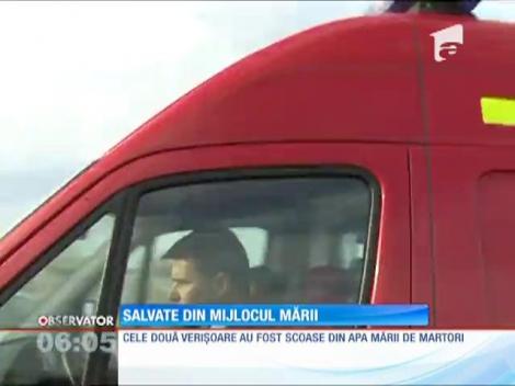 Trei tinere dornice de distracţie, la un pas să moară înecate în mare