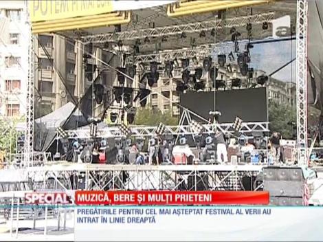 Special! Muzică, bere și mulți prieteni în Piaţa Constituţiei