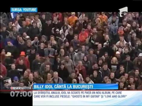 Billy Idol va cânta la Arenele Romane în Bucureşti