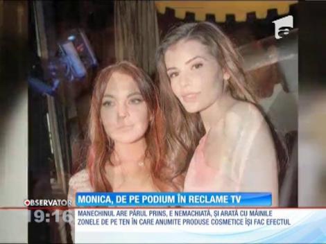 Monica Gabor apare într-o reclamă de teleshopping